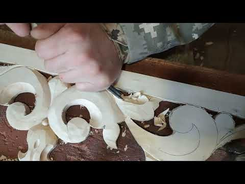 С простым узором. Резная угловая полка своими руками. С простым узором. Резная угловая полка своими руками.