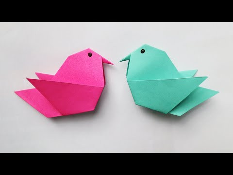 Origami Bird | Easy Paper Bird Tutorial for Beginners! Origami Bird | Easy Paper Bird Tutorial for Beginners!