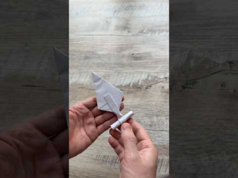 Paper Poke Knife | Origami Roblox Poke Knife #origami #papercraft #knife