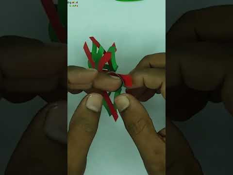 Paper Cutting #Snowflakes - How to make #christmas snowflake #shorts #short #shortsvideo