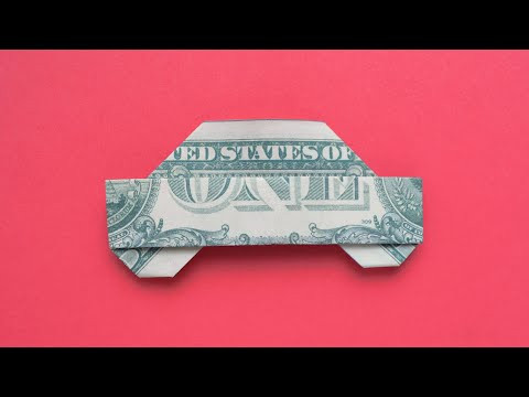 Nice MONEY CAR | Easy Dollar Origami | Gift for Everyone | Tutorial DIY by NProkuda Nice MONEY CAR | Easy Dollar Origami | Gift for Everyone | Tutorial DIY by NProkuda