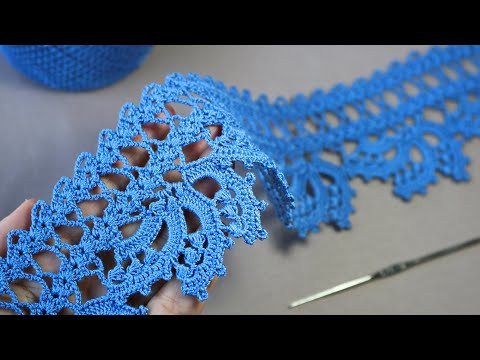 Very Easy Crochet Border Ribbon Easy to Crochet Tape Lace pattern КРУЖЕВО КРЮЧКОМ ажурное ВЯЗАНИЕ Very Easy Crochet Border Ribbon Easy to Crochet Tape Lace pattern КРУЖЕВО КРЮЧКОМ ажурное ВЯЗАНИЕ