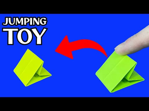 How to Make an Exciting Paper Jumping Toy | Mr. Easy Origami ART How to Make an Exciting Paper Jumping Toy | Mr. Easy Origami ART
