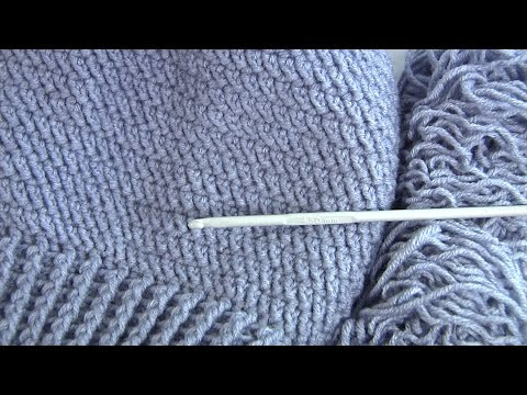 ШАПКА крючком/Эластичный набор/Узор Резинка/Основной узор из интересных патентных столбиков ШАПКА крючком/Эластичный набор/Узор Резинка/Основной узор из интересных патентных столбиков