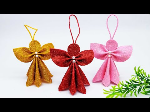 Angel Tree Topper For Christmas Decoration - Christmas Angel Doll - Hanging Angel Ornaments Angel Tree Topper For Christmas Decoration - Christmas Angel Doll - Hanging Angel Ornaments