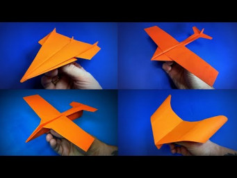 Best 3 Paper Airplanes, Jet Fighter, Glider | How to Make a Paper Airplane that FLIES FAR