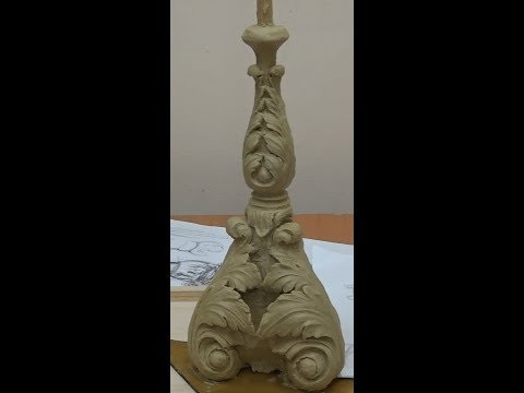 Лепка - лист аканта (3 часть) ИТОГ/Sculpture - acanthus leaf (3 part) TOTAL Лепка - лист аканта (3 часть) ИТОГ/Sculpture - acanthus leaf (3 part) TOTAL
