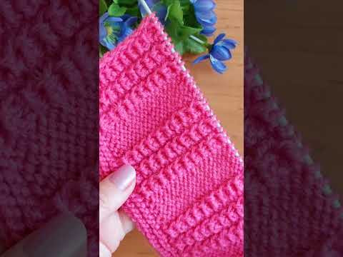Интересный узор спицами для туники, кардигана, свитера.