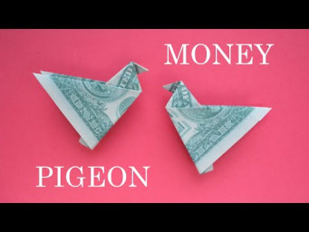 Easy MONEY PIGEON | Bird Dollar Origami | Tutorial DIY by NProkuda