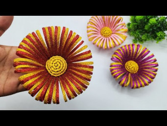 How to make Easy Fomiran Paper Flowers DIY Paper Craft Tutorial