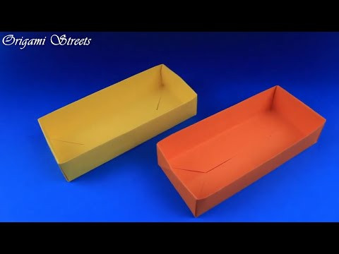 Как сделать оригами коробку из бумаги Как сделать оригами коробку из бумаги