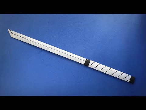How to Make a Shisui Paper Sword | Naruto DIY Crafts How to Make a Shisui Paper Sword | Naruto DIY Crafts