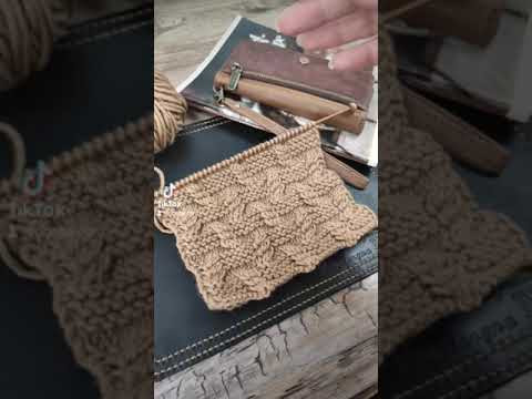 knitting (see video pattern in my YouTube) #knitwear #örgü #knit #knitting #knittingpattern knitting (see video pattern in my YouTube) #knitwear #örgü #knit #knitting #knittingpattern
