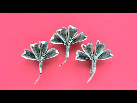 My MONEY LUCKY CLOVER | Four Leaf Dollar Origami | Tutorial DIY by NProkuda My MONEY LUCKY CLOVER | Four Leaf Dollar Origami | Tutorial DIY by NProkuda