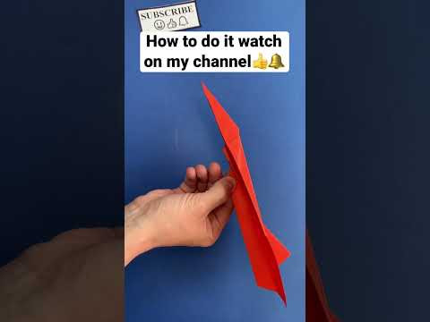 Paper Airplane that FLIES FAR | Origami Airplane Super Jet Fighter #shorts Paper Airplane that FLIES FAR | Origami Airplane Super Jet Fighter #shorts