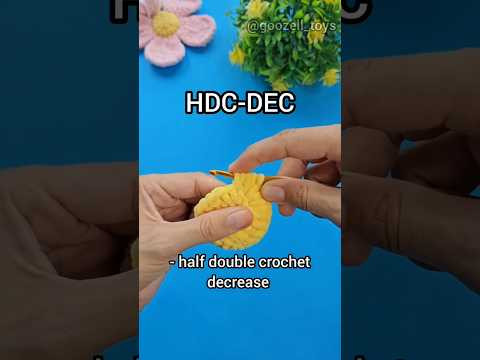 How to make HDC, HDC-DEC, HDC-INC, HDC3TOG. Amigurumi toys lessons How to make HDC, HDC-DEC, HDC-INC, HDC3TOG. Amigurumi toys lessons
