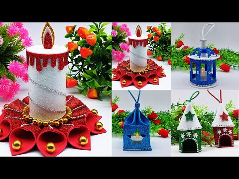 Low Budget Christmas Decor - Christmas Lamp Making at Home - Decorate With Me - Dollar Tree DIY