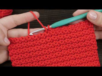 Схема вязания крючком в один ряд: пошаговая инструкция / One-Row Crochet Pattern