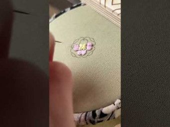 #вышивкагладью #embroiderytutorial #вышивка #embroidery #embroideryflowers #мулине #embroideryart