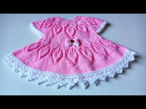 платье спицами ЛИСТОПАД часть 5 платье спицами ЛИСТОПАД часть 5