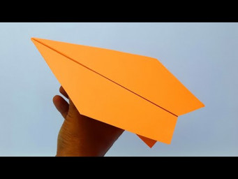 Best Paper Plane in The World - How to Make Paper Airplane - Easy Origami Toys - DIY Paper Crafts