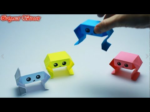 Как сделать оригами антистресс игрушку из бумаги. Попрыгун из бумаги Как сделать оригами антистресс игрушку из бумаги. Попрыгун из бумаги