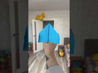 Insane Paper Airplane Test Drive &ndash; 200 Feet Indoors! My House Is Too Small for This Plane #diy