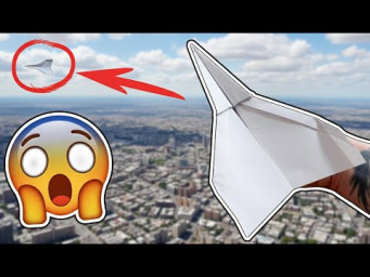 How to Make a Paper Airplane Easy That Flies Extremely Far &ndash; Record Breaking Design