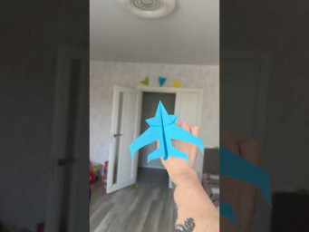 Longest Flying Paper Airplane Ever? 334ft Home Test Challenge #origami #papercraft #diy