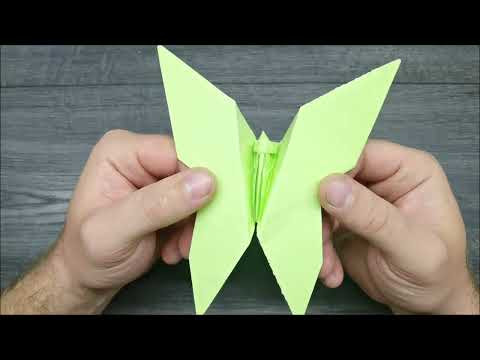 How to Make a Beautiful Paper Butterfly | ORIGAMI How to Make a Beautiful Paper Butterfly | ORIGAMI