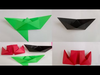 how to make a paper boat - paper art and art design