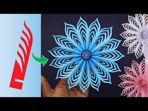 How to Make Snowflake | DIY 3D Paper Snowflake | Christmas crafts | Paper Decoration Crafts How to Make Snowflake | DIY 3D Paper Snowflake | Christmas crafts | Paper Decoration Crafts