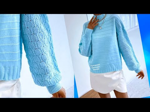 Макси стильные! Три джемпера с моими схемами узоров Макси стильные! Три джемпера с моими схемами узоров