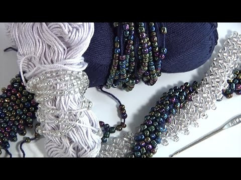 СУПЕР ИНТЕРЕСНАЯ ИДЕЯ для творчества/Очень простое ВЯЗАНИЕ КРЮЧКОМ с БИСЕРОМ/Много вариантов СУПЕР ИНТЕРЕСНАЯ ИДЕЯ для творчества/Очень простое ВЯЗАНИЕ КРЮЧКОМ с БИСЕРОМ/Много вариантов