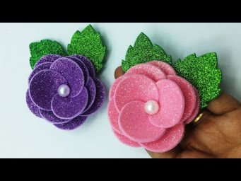 Rose Flower Making Ideas | Home Decor With Rose Flower | DIY Handmade Crafts