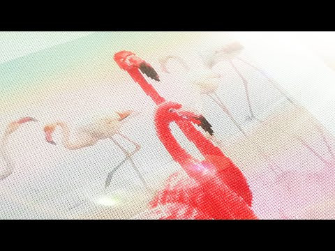 Наконец-то ГОТОВЫ ФЛАМИНГО от Риолис)))/вышивка крестом Наконец-то ГОТОВЫ ФЛАМИНГО от Риолис)))/вышивка крестом
