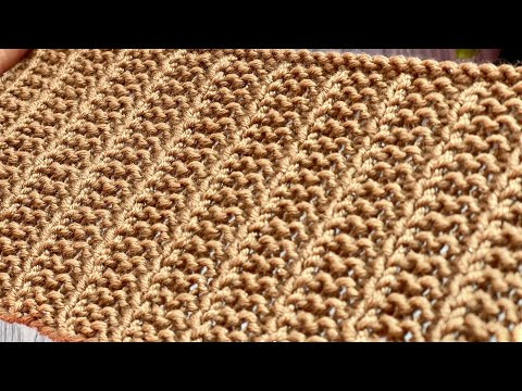 ПРОСТОЙ,ДВУХСТОРОННИЙ УЗОР СПИЦАМИ (для кардиганов,шапок и шарфов) // Мастер класс ПРОСТОЙ,ДВУХСТОРОННИЙ УЗОР СПИЦАМИ (для кардиганов,шапок и шарфов) // Мастер класс