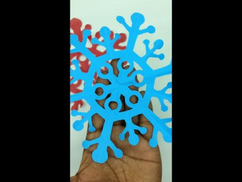 Christmas Snowflakes ❄ Christmas Decoration Ideas #shorts