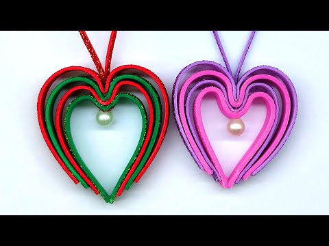 DIY Christmas Heart Ornaments ❤️ The Easiest Way to Make Beautiful Tree Decor! DIY Christmas Heart Ornaments ❤️ The Easiest Way to Make Beautiful Tree Decor!