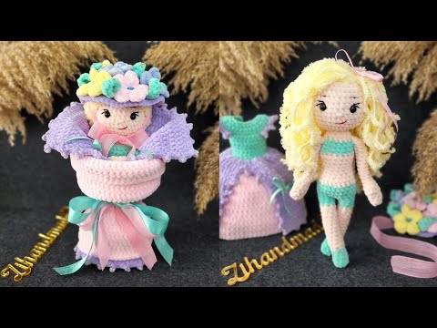 МК КУКЛА-БУКЕТИК ❤️ 2-Я ЧАСТЬ (Ножки, туловище. Незаметная смена цветов пряжи) #вязание #кукла МК КУКЛА-БУКЕТИК ❤️ 2-Я ЧАСТЬ (Ножки, туловище. Незаметная смена цветов пряжи) #вязание #кукла