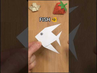 SCALARIA FISH ORIGAMI | HOW TO MAKE PAPER SCALARIA FISH STEP BY STEP INCLART