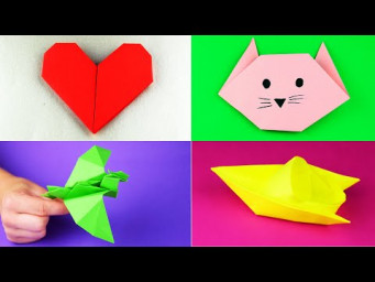 10 easy origami and paper crafts ideas