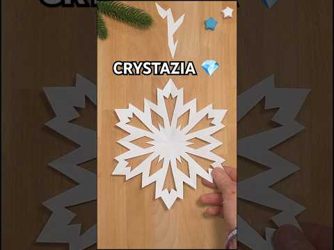 DIY PRESENT CRYSTAZIA SNOWFLAKE NORTHMAID STEP BY STEP ❄️ | EASY CHRISTMAS DIY PAPERCRAFT | INCLART