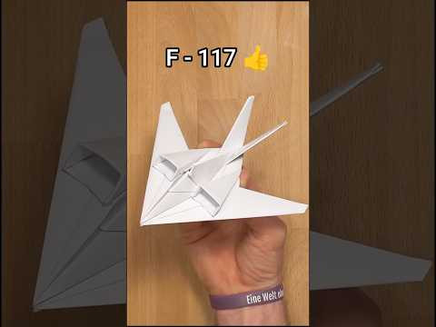 EASY PAPER FIGHTER LOCKHEED F-117 NIGHTHAWK INSTRUCTION | HOW TO MAKE A COOL PAPER PLANE INCLART EASY PAPER FIGHTER LOCKHEED F-117 NIGHTHAWK INSTRUCTION | HOW TO MAKE A COOL PAPER PLANE INCLART