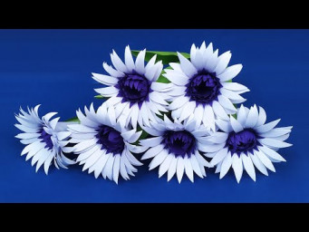 DIY Home Decor Paper Flowers Making 