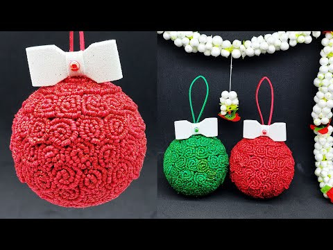 Christmas Ball Ornaments - Unique Christmas Decorations Tree Toppers - DIY Christmas Decoraitons Christmas Ball Ornaments - Unique Christmas Decorations Tree Toppers - DIY Christmas Decoraitons