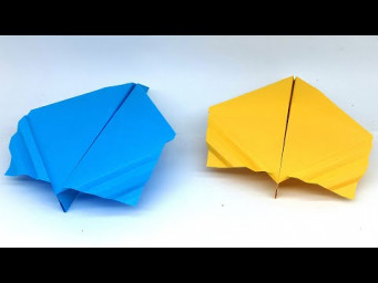 How to Make Paper Airplane - New Design Paper Plane - Best Paper Plane - DIY Paper Crafts
