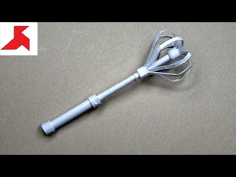 DIY - Как сделать СКИПЕТР из бумаги а4 своими руками DIY - Как сделать СКИПЕТР из бумаги а4 своими руками