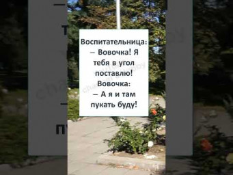 #смех #шутка#анекдот #анекдоты #смехпродлеваетжизнь #ВОВОЧКА и ВОСПИТАТЕЛЬНИЦА 