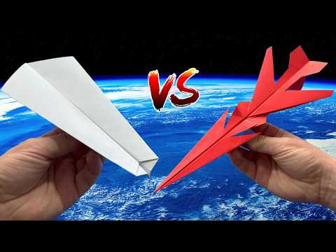 Paper Airplane Vs Paper Jet Fighter Tutorial | How to Make a Paper Planes Fly Far Paper Airplane Vs Paper Jet Fighter Tutorial | How to Make a Paper Planes Fly Far